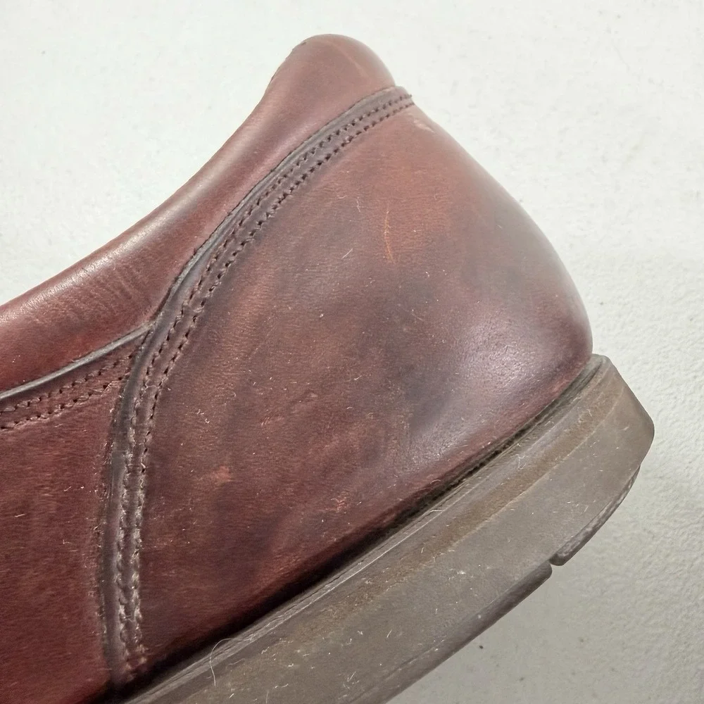 Timberland 3-Eye Lug Brown Leather Boat Shoe Mens Size‎ 13 M